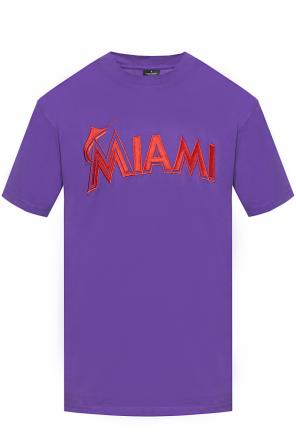 T-shirt with an embroidered pattern, zdjęcie 1 T-shirt with an embroidered pattern od Marcelo Burlon